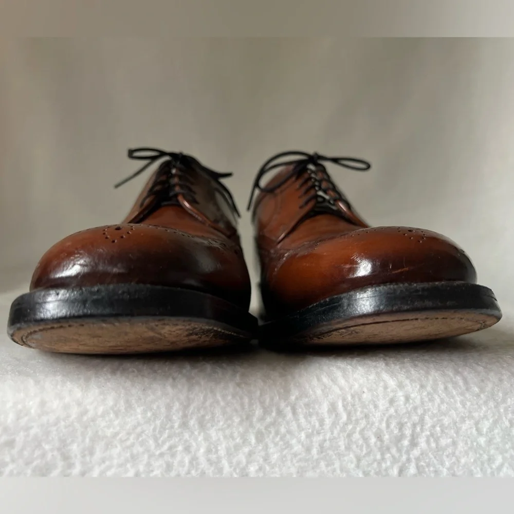 Florsheim Flexibles Size 9 Men’s Brown Leather Oxford Style Shoes